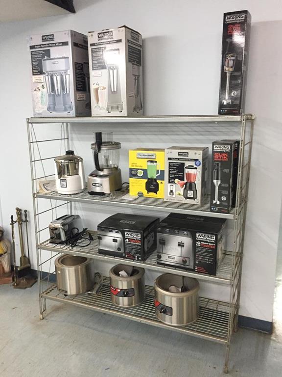 TIMED ONLINE AUCTION SESSION 1: NEW RESTAURANT EQUIPMENT INVENTORY Auction