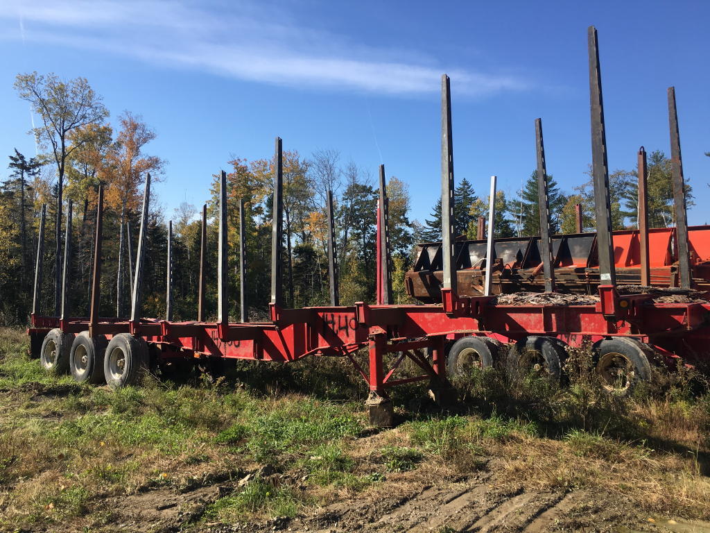 TIMED ONLINE AUCTION LOG TRAILERS - DEBARKER - VEHICLES - LOG SCALING Auction