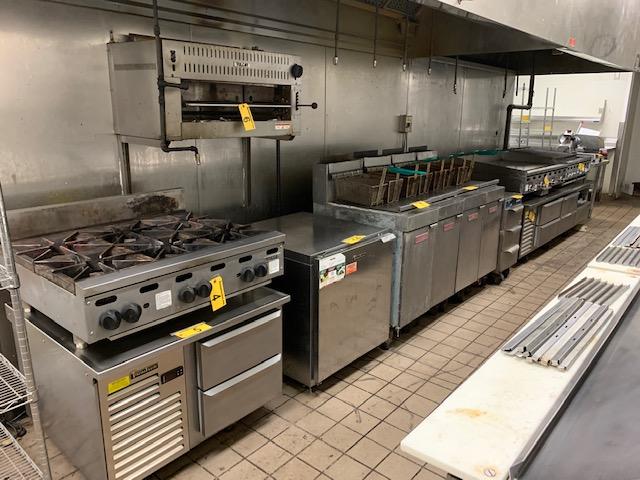 TIMED ONLINE AUCTION SPORTS BAR & RESTAURANT EQUIPMENT - 191 SEATING Auction