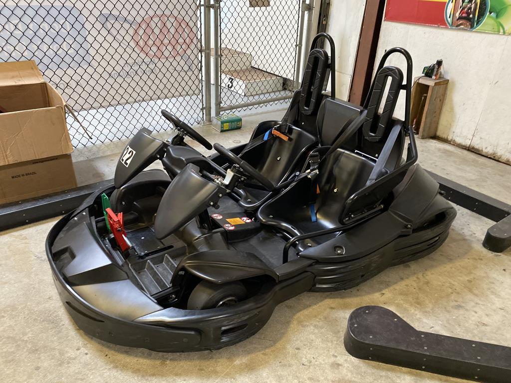 TIMED ONLINE AUCTION (31) ADULT & JUNIOR GO KARTS, CONCESSION EQ. Auction