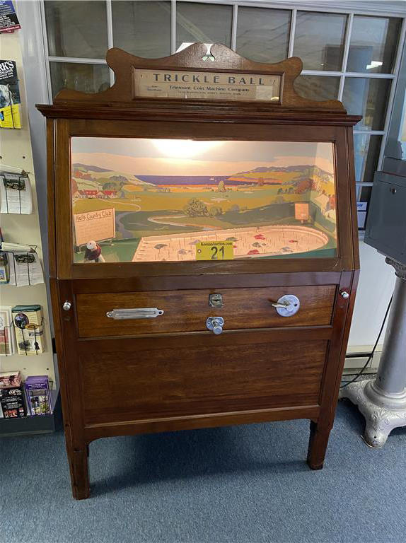 PUBLIC TIMED ONLINE AUCTION VINTAGE AMUSEMENT GAMES & MUSIC MACHINES Auction