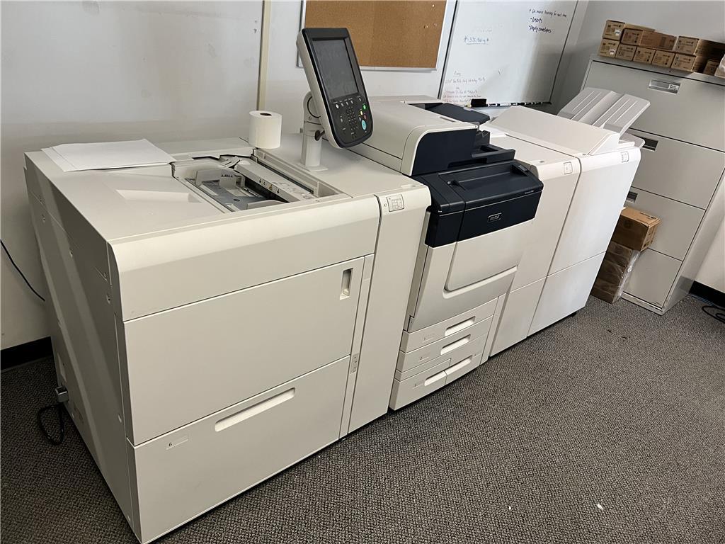 PUBLIC TIMED ONLINE AUCTION COMMERCIAL PRINTING, MAILING & SUPPORT EQ. Auction