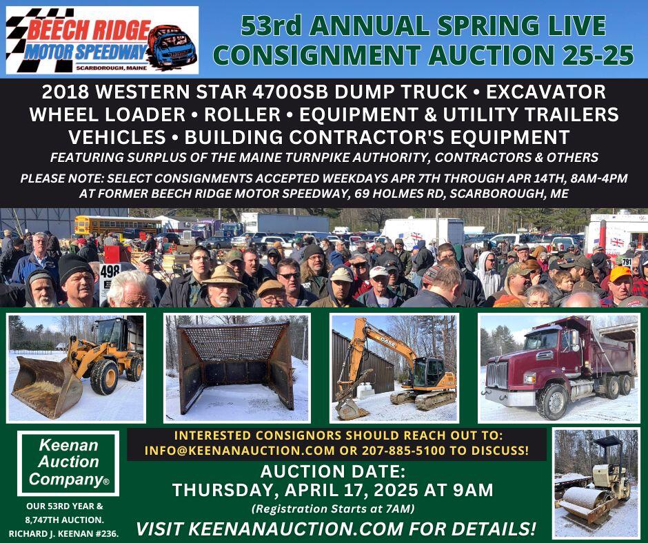 53RD ANNUAL LIVE SPRING CONSIGNMENT AUCTION Auction
