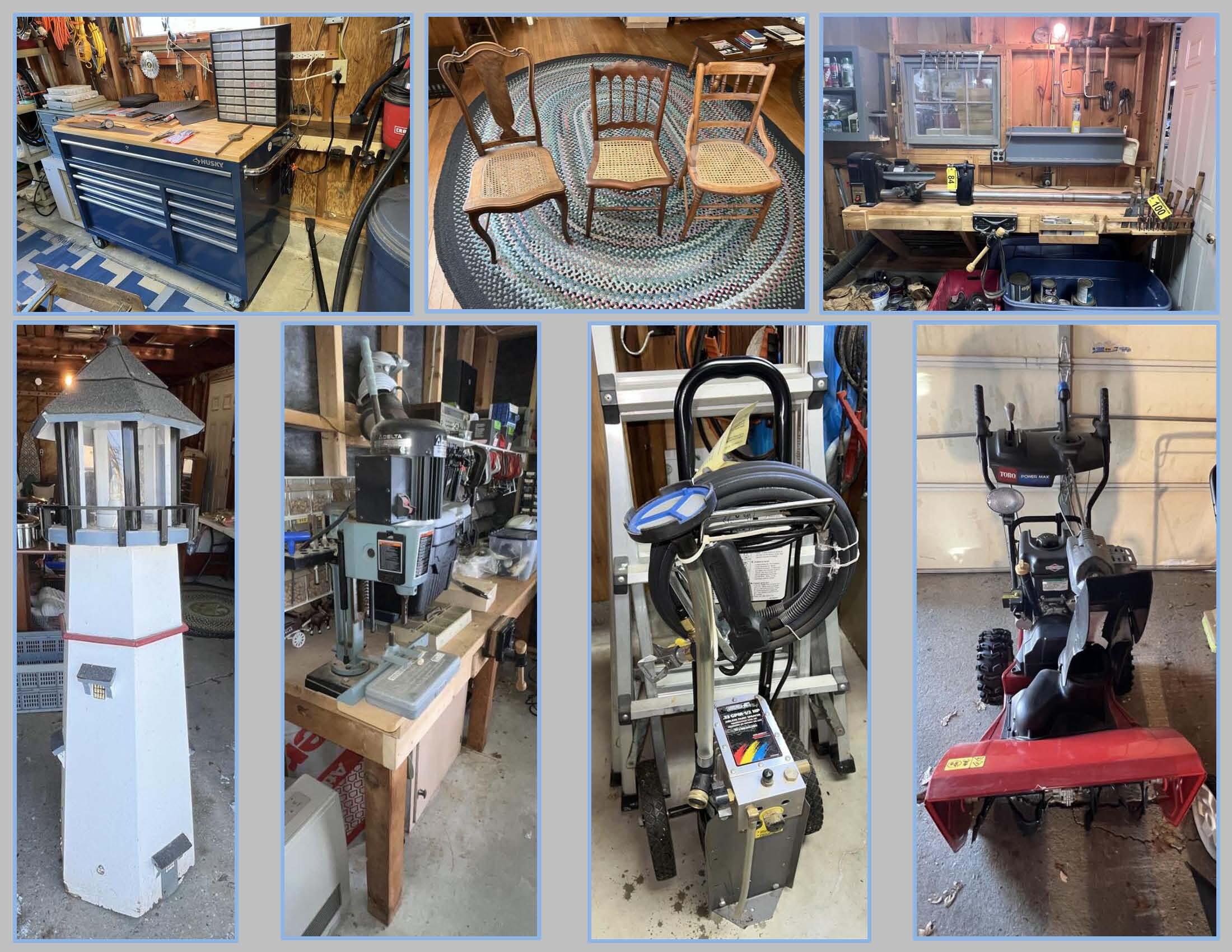PUBLIC TIMED ONLINE AUCTION WOODWORKING & SUPPORT EQUIPMENT Auction
