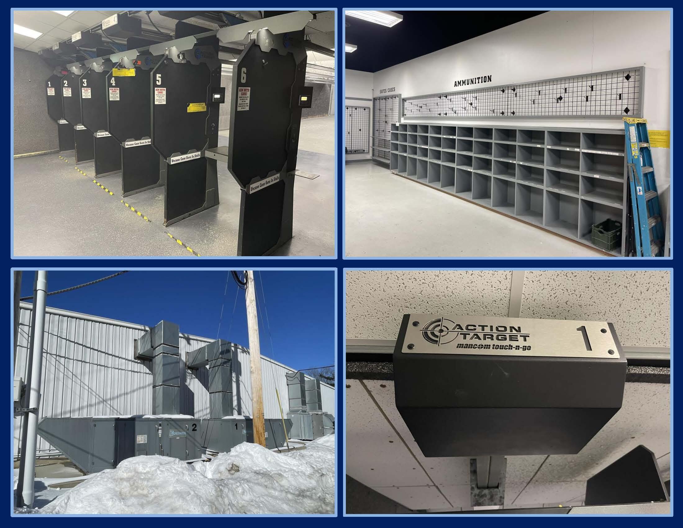 PUBLIC TIMED ONLINE AUCTION INDOOR SHOOTING RANGE EQUIP - RETAIL FIXTURES Auction