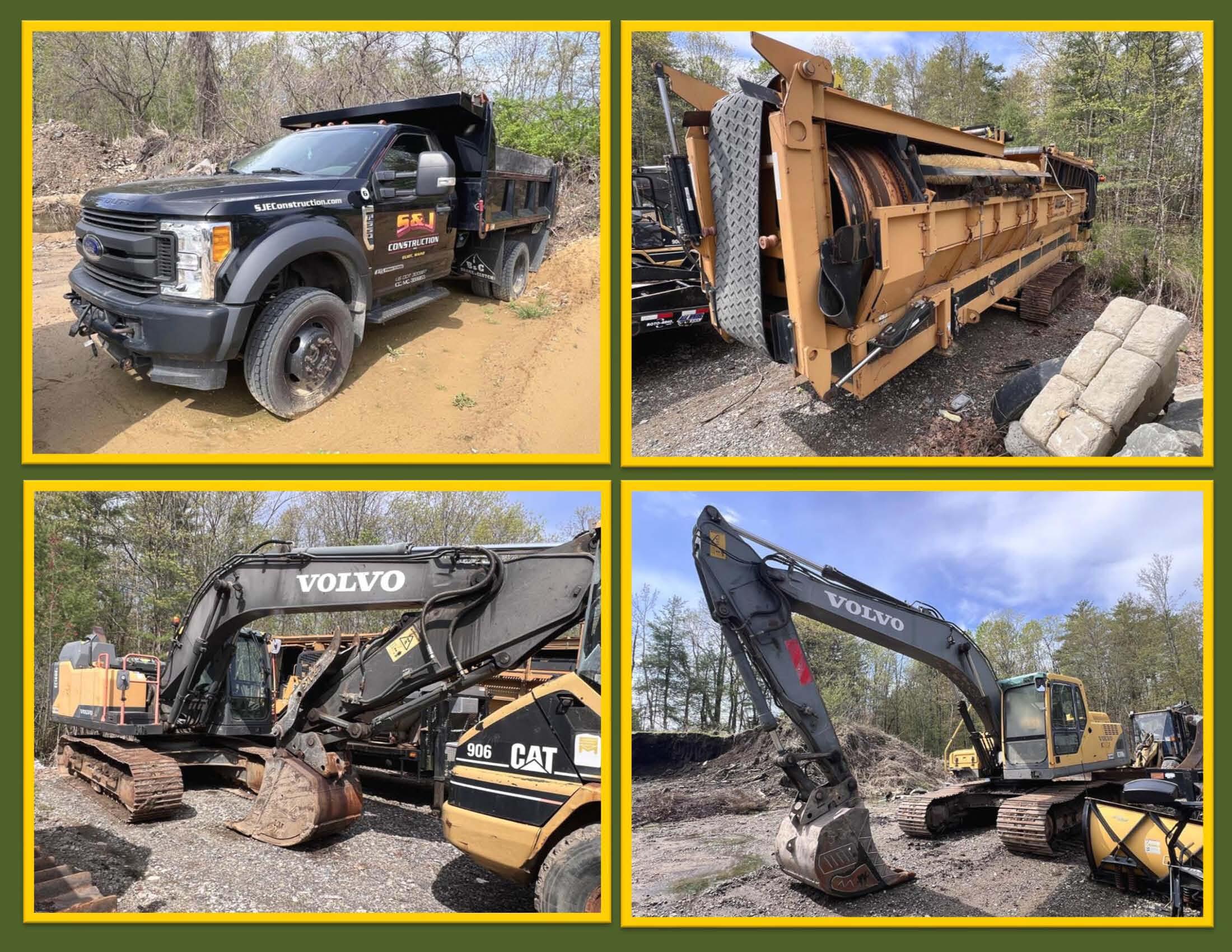 PUBLIC TIMED ONLINE AUCTION - CONSTRUCTION - AGGREGATE EQUIPMENT - PICKUP TRUCKS - TRAILERS Auction