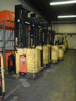 (3) TRUCKS  (9) TRAILERS  (12) FORKLIFTS - 3,208 ft. PALLET RACKING  - MACHINE SHOP EQUIPMENT</ Auction Photo