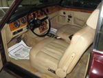1972 Rolls-Royce Corniche Convertible Interior Auction Photo