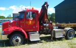 2001 Peterbilt 330 w/ Palfinger PK13000 Crane