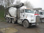 1999 Kenworth T800 Tri-Axle Mixer Truck