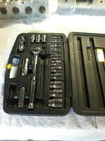 STANLEY 1/2" DRIVE SOCKET SET Auction Photo