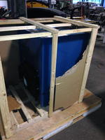 (2) BOX TRUCKS, CRANE TRUCK, STORAGE CONTAINER, DONZI POWERBOAT Auction Photo