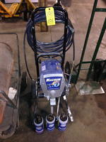 (2) BOX TRUCKS, CRANE TRUCK, STORAGE CONTAINER, DONZI POWERBOAT Auction Photo