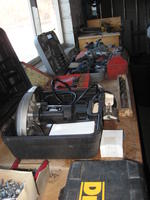 (2) BOX TRUCKS, CRANE TRUCK, STORAGE CONTAINER, DONZI POWERBOAT Auction Photo