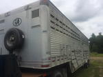 1995 EBY ALUMINUM CATTLE TRAILER Auction Photo
