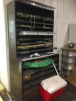 METAL STORAGE RACK Auction Photo