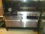 4-BURNER RANGE/DBBL OVEN/GRIDDLE