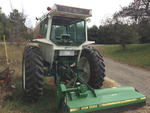 John Deere JD-390 8' flail mower Auction Photo