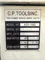 2010 BIRMINGHAM KGY-1660 ENGINE LATHE Auction Photo