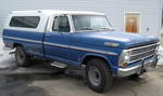 1968 FORD F250 CAMPER SPECIAL CUSTOM CAB Auction Photo