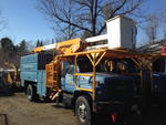 Lot 7 - 1996 GMC C7500 Bucket Truck Auction Photo