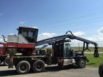1997 PRENTICE 310E LOG LOADER, 95 WESTERN STAR CARRIER