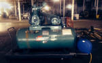 CHAMPION 15HP HORIZONTAL AIR COMPRESSOR Auction Photo