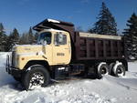 1987 MACK DM686 T/A DUMP Auction Photo