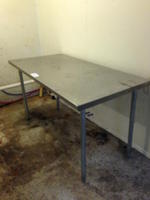 S/S TABLE, 5'x30 Auction Photo