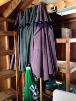 (5) UMBRELLAS, (1) POLAND SPRING Auction Photo