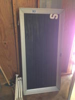 SIGN FOR METAL LETTERS Auction Photo