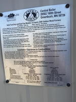 CENTRAL E2300 WOOD BOILER Auction Photo