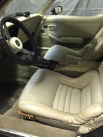 Interior of 1982 Corvette Auction Photo