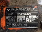 MIKASA PLATE COMPACTOR Auction Photo