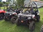 2014 POLARIS ACE WHITE LIGHTNING UTV'S
