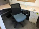 TIMED ONLINE AUCTION MODULAR WORKSTATIONS, SEATING, OFFICE FURNITURE  Auction Photo