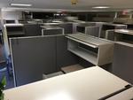 TIMED ONLINE AUCTION MODULAR WORKSTATIONS, SEATING, OFFICE FURNITURE  Auction Photo