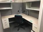 TIMED ONLINE AUCTION MODULAR WORKSTATIONS, SEATING, OFFICE FURNITURE  Auction Photo