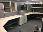 TIMED ONLINE AUCTION MODULAR WORKSTATIONS, SEATING, OFFICE FURNITURE  Auction Photo