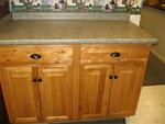 ARISTOKRAFT CABINETRY RUSTIC BIRCH W/ AUTUMN STAIN Auction Photo