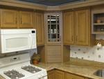 GLENWOOD CABINETRY OAK, MOCHA STAIN Auction Photo