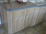 TRIPLE CUSTOM COUNTERTOP W/ CORIAN EDGES Auction Photo