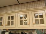 GLENWOOD INSET CABINETRY, BIRCH IN FRENCH VANILLA Auction Photo