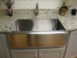 CABINETRY, STAINLESS STEEL SINK Auction Photo