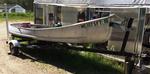 8. 1962 Grumman Aluminum Boat, Motor & Trailer