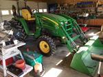 1. 2010 John Deere 4320 Farm Tractor Auction Photo