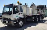 2000 LINEAR DYNAMICS LINE STRIPING TRUCK Auction Photo