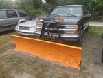 1997 CHEVROLET SILVERADO 1500 EXT CAB 4WD PLOW