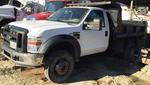 2007 FORD F450XL DUMP TRUCK W/ PLOW