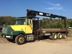 2000 VOLVO W/ HIAB 235K WALLBOARD LIFT